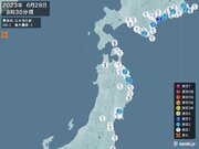 午前8時台に北海道で震度3を観測した地震　「異常震域」と呼ばれる現象