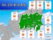 関東甲信　前橋で最高気温40など体温超えの暑さ　電力需要ひっ迫注意報が継続