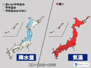 気象庁1か月予報　梅雨明け前から厳しい暑さ　北陸、北日本で大雨警戒