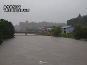 山陰で激しい雨　島根県内では冠水や河川の増水も
