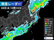 発達した雨雲は関東、東北に　沿岸部は強風にも注意        