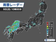 梅雨前線は日本海沿岸に停滞　九州北部や中国地方は土砂災害などに厳重警戒