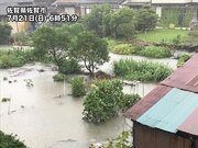 九州北部に雨雲が停滞　激しい雨降り続き災害発生のおそれ        