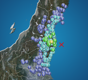 福島県沖でM4.6の地震　田村市で震度4　津波の心配なし