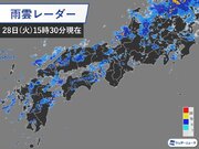 西日本や東海でゲリラ豪雨　東京も急な雨に注意        