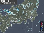 北陸や東海に発達した雨雲　午後は関東甲信でも「発雷確率」高い　天気急変に注意