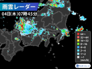 千葉や茨城など関東では朝から雷雨に　猛暑は一段落