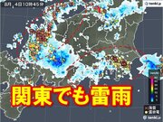 関東で雷雨　今夜にかけ警報級大雨の恐れ　非常に激しい雨や落雷・竜巻などに警戒