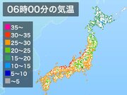 台風10号によるフェーン現象で最低気温が31℃台　日本歴代1位を更新か        