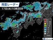 前線の動きが遅く雨量増加も　西日本から北陸で大雨のおそれ