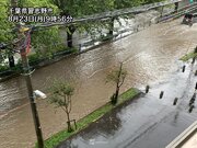 ゲリラ豪雨で千葉県内は冠水や停電が相次ぐ、午後も急変注意