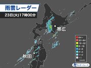 北日本を寒冷前線が通過　北海道はあすにかけて強風や高波に注意