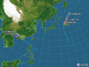 台風の影響　関東から北海道の太平洋側はうねりや高波　この先は南海上の低圧部に注意