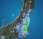 茨城県で震度3の地震が2回続けての発生　ともに津波の心配なし