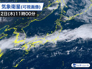 岐阜で時間30超の激しい雨　午後も広範囲で本降りの雨に