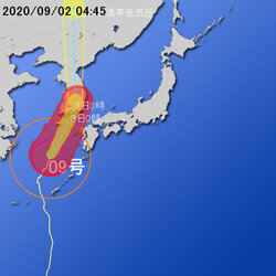 平成21年台風第9号