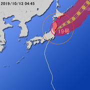 【台風第１９号に関する情報】令和元年10月13日04時40分 気象庁予報部発表