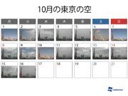 曇天続く東京、次のスッキリ秋晴れはいつ？        