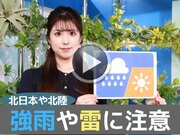 あす10月23日(日)のウェザーニュース お天気キャスター解説