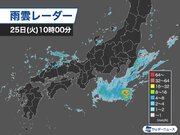 西日本日本海側で強い雨や雹(ひょう)　関東もにわか雨の可能性