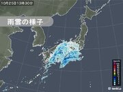 和歌山県で激しい雨を観測　関東でも夜の帰宅時間は雨や雷雨に