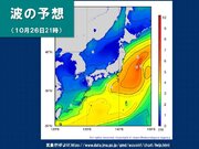 関東　秋晴れも強風に注意・高波に警戒