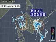 北海道は大気不安定でザーザー降りの雨も　夕方にかけて雷雨に注意