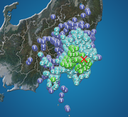 千葉県北西部でM5.0の地震　関東や静岡で最大震度3　津波の心配なし