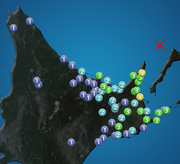 北海道で震度4　M6.2　津波被害の心配なし        