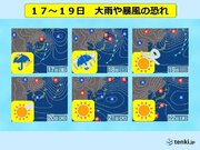 北海道　17～19日は大雨や暴風の恐れ　16日の晴れの天気を有効利用