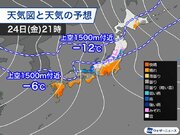 明日から日本海側の広範囲で雪　大雪や吹雪のおそれも