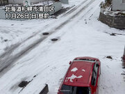 北海道の日本海側は雪が続く 東北日本海側も夜は再び雨や雪に