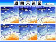 来週は全国的に寒さ継続　東京は昼間も15℃に届かず