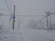 北海道でまとまった雪　明日にかけてさらに積雪増加