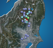 栃木県で震度3の地震発生        