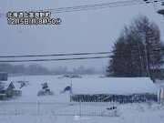 北日本は積雪が大幅に増加　今日いっぱい雪が降りやすい