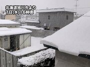 北日本や北陸は寒気の影響が続く　明日にかけて強まる雪や雨に注意