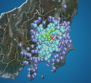 埼玉県・群馬県・栃木県で震度3の地震発生