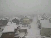 札幌で強い吹雪　急な積雪増加と視界不良に注意