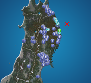 岩手県で震度3の地震発生