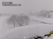 北陸など50cm近く積雪増加　北海道には暴風雪警報