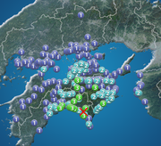 高知県・徳島県で震度3の地震発生
