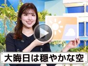 あす12月31日(土)のウェザーニュース お天気キャスター解説