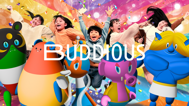 画像：【最新ARコンテンツ】あなただけのオリジナルARキャラクターを作ってイベントを一緒に遊ぼう！「BUDDIOUS(バディウス)」