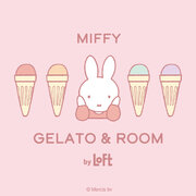 【ロフト】ロフト限定「ミッフィー」の雑貨コレクション第二弾「MIFFY GELATO & ROOM by LOFT」