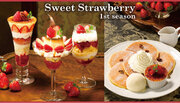 人気の苺デザートから、昔懐かしいレトロなプリンのパフェが新登場！『苺～Sweet Strawberry 1st season～』2024年1月17日（水）より全国のロイヤルホストで販売開始