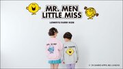 LOWRYS FARM KIDSがイギリスで誕生した絵本のキャラクター“Mr. Men Little Miss”とのコラボアイテムを1月12日（金）より発売
