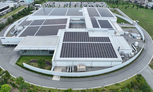 画像：ハウスプロデュース、シチズン時計子会社の工場へグループ最大規模の太陽光発電を導入 年間700トン以上のCO2排出削減
