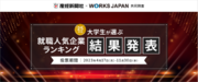 「産経新聞社ワークス・ジャパン 25卒学生が選ぶ就職人気企業ランキング」の調査結果を発表