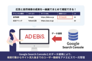 アドエビス、Google Search Console とのデータ連携機能をリリース。検索行動からサイト流入後のユーザー動線の可視化により、適切なコンテンツ評価を支援